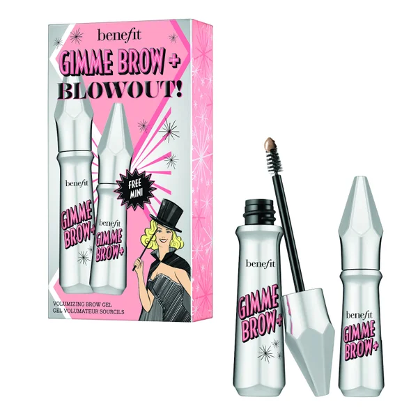 Benefit Gimme Brow + Blowout Volumising Brow Gel Duo Set (Worth £34.50) (Various Shades) 1 Benefit Gimme Brow + Blowout Volumising Brow Gel Duo Set (Worth £34.50) (Various Shades)
