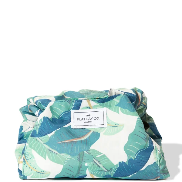 The Flat Lay Co. Drawstring Bag - Tropical Leaves 1 The Flat Lay Co. Drawstring Bag - Tropical Leaves