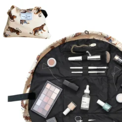 The Flat Lay Co. Drawstring Bag - Beige Tigers -Anastasia Beverly Hills Sales 13308331 6784906527643380