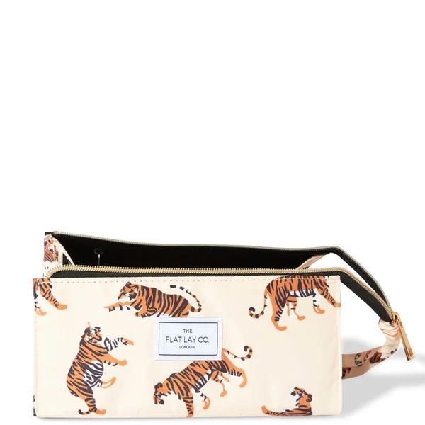 The Flat Lay Co. Open Flat Box Bag - Beige Tigers 3 The Flat Lay Co. Open Flat Box Bag - Beige Tigers - Image 3