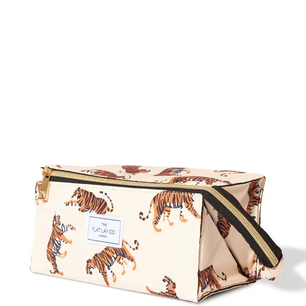 The Flat Lay Co. Open Flat Box Bag - Beige Tigers 4 The Flat Lay Co. Open Flat Box Bag - Beige Tigers - Image 4