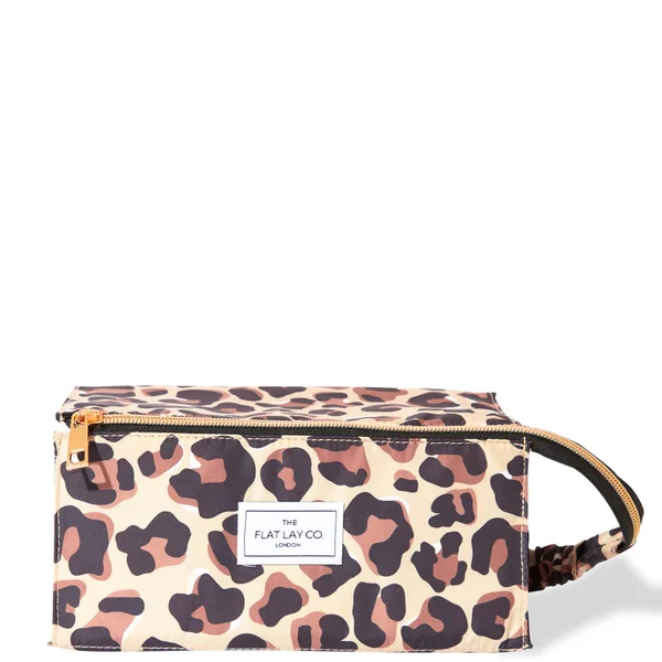 The Flat Lay Co. Open Flat Box Bag - Leopard Print 1 The Flat Lay Co. Open Flat Box Bag - Leopard Print