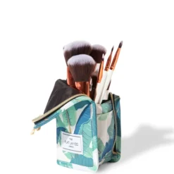 The Flat Lay Co. Standing Brush Case - Tropical Leaves -Anastasia Beverly Hills Sales 13308347 7045045691534927