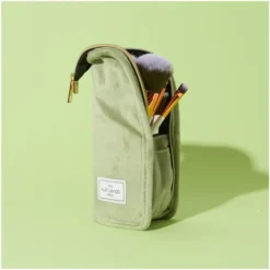 The Flat Lay Co. Standing Brush Case - Green Velvet -Anastasia Beverly Hills Sales 13308351 1015045692548654