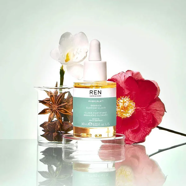 REN Clean Skincare Evercalm Barrier Support Elixir 30ml 3 REN Clean Skincare Evercalm Barrier Support Elixir 30ml - Image 3