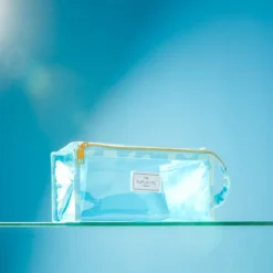 The Flat Lay Co. Open Flat Makeup Jelly Box Bag - Blue Drips -Anastasia Beverly Hills Sales 13834088 2454964328660747