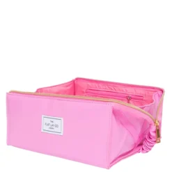 The Flat Lay Co. Open Flat Makeup Box Bag - Pink Leather Monochrome -Anastasia Beverly Hills Sales 13834097 1084982479087815