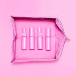 The Flat Lay Co. Open Flat Makeup Box Bag - Pink Leather Monochrome -Anastasia Beverly Hills Sales 13834097 1084982479210026