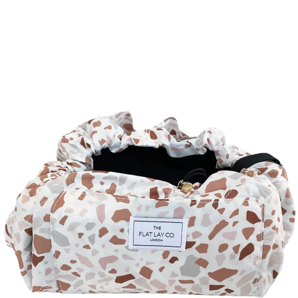The Flat Lay Co. Open Flat Makeup Bag - Terrazzo 2 The Flat Lay Co. Open Flat Makeup Bag - Terrazzo - Image 2